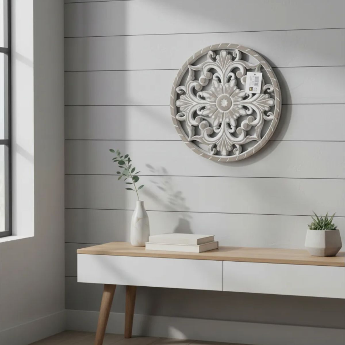 GENERICO - Cuadro Decorativo Genérico 30 Cm Panel Único Redondo