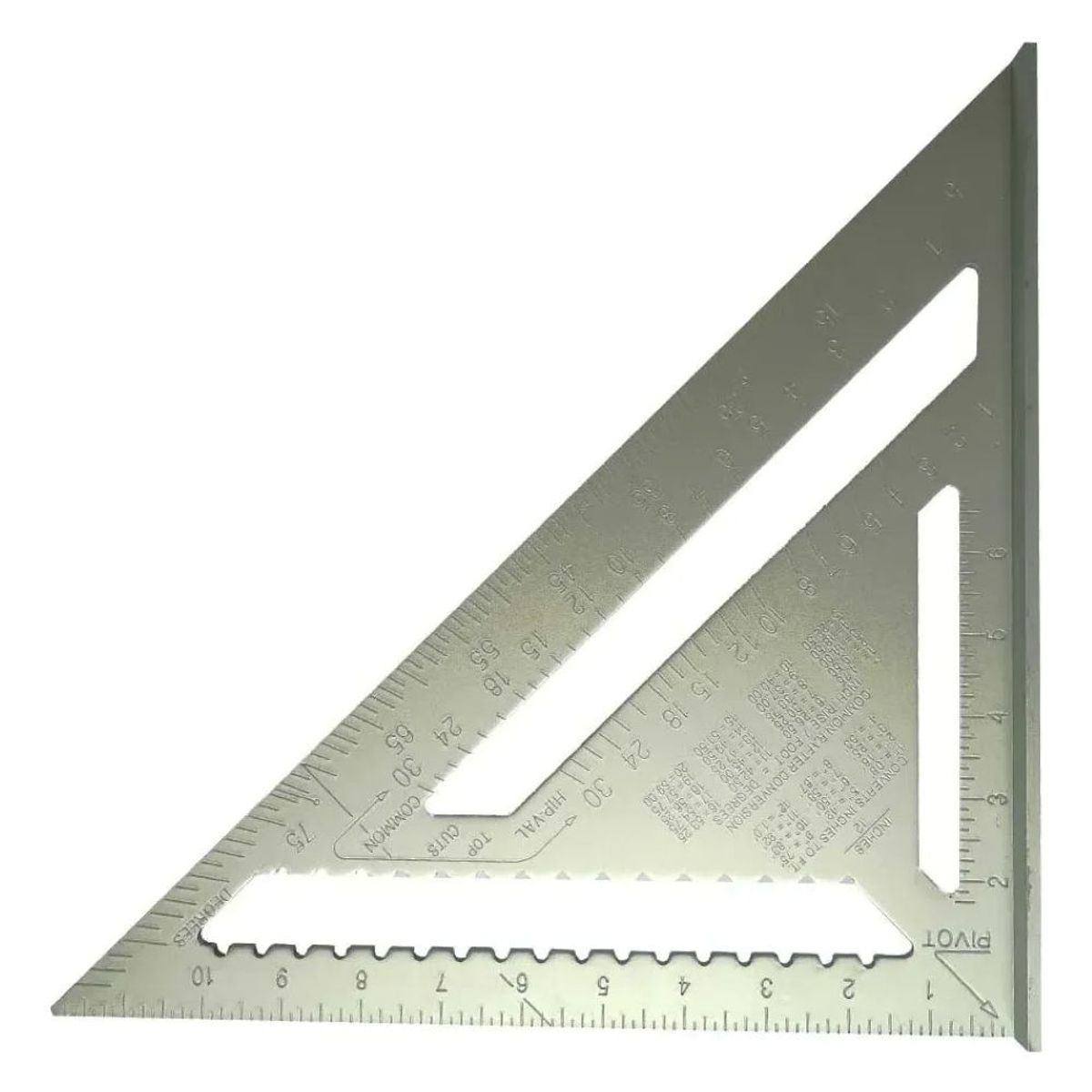 KAMASA - Escuadra Rápida De Aluminio Para Carpintería De 12 Pulgadas