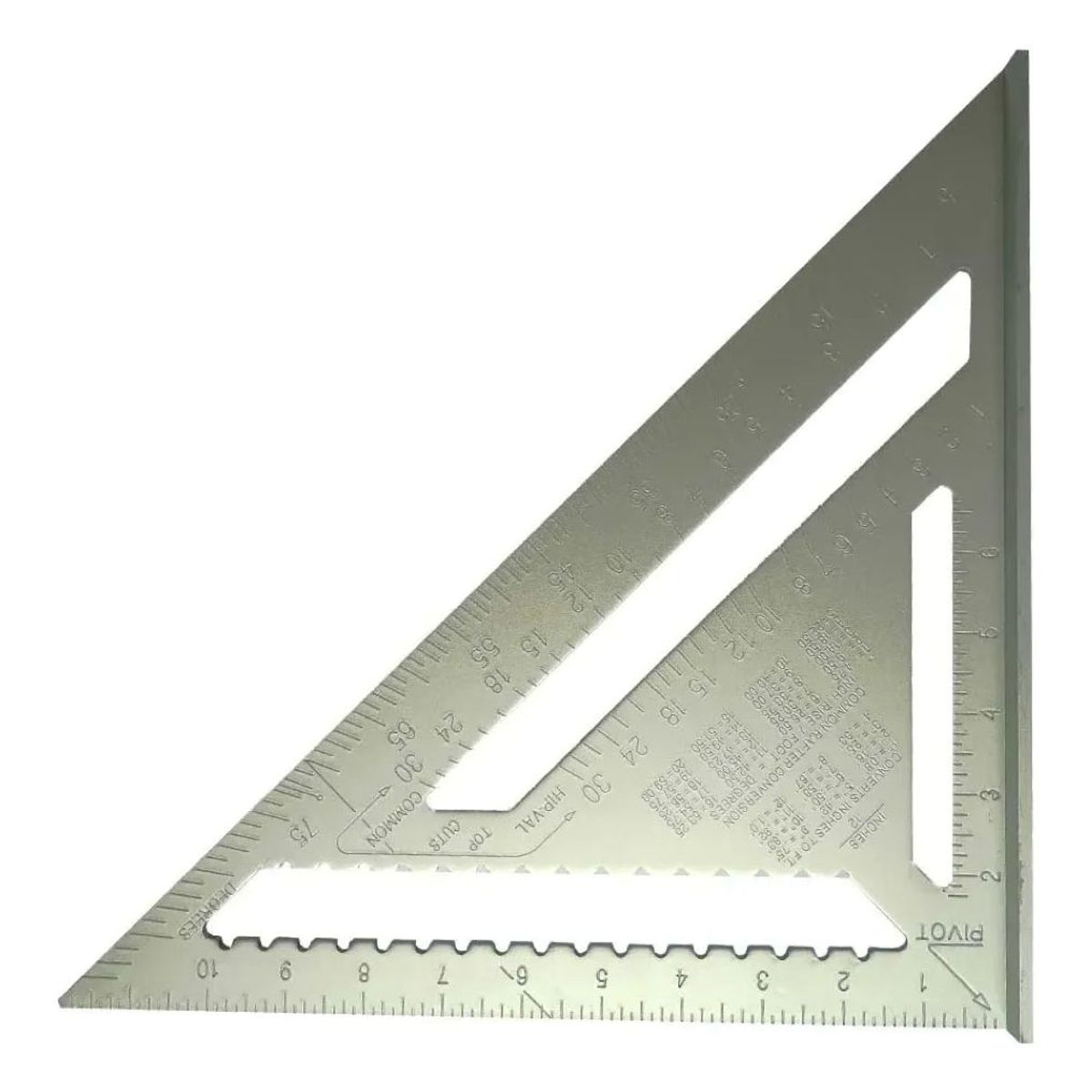 KAMASA - Escuadra Rápida De Aluminio Para Carpintería De 12 Pulgadas