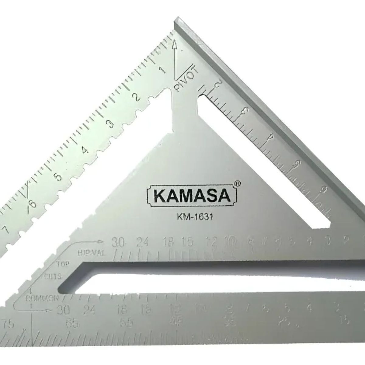 KAMASA - Escuadra Rápida De Aluminio Para Carpintería De 12 Pulgadas