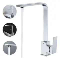 GENERICO - Llave Monomando Lavaplatos Grifo Profesional Cocina Elegante Acero Inoxidable