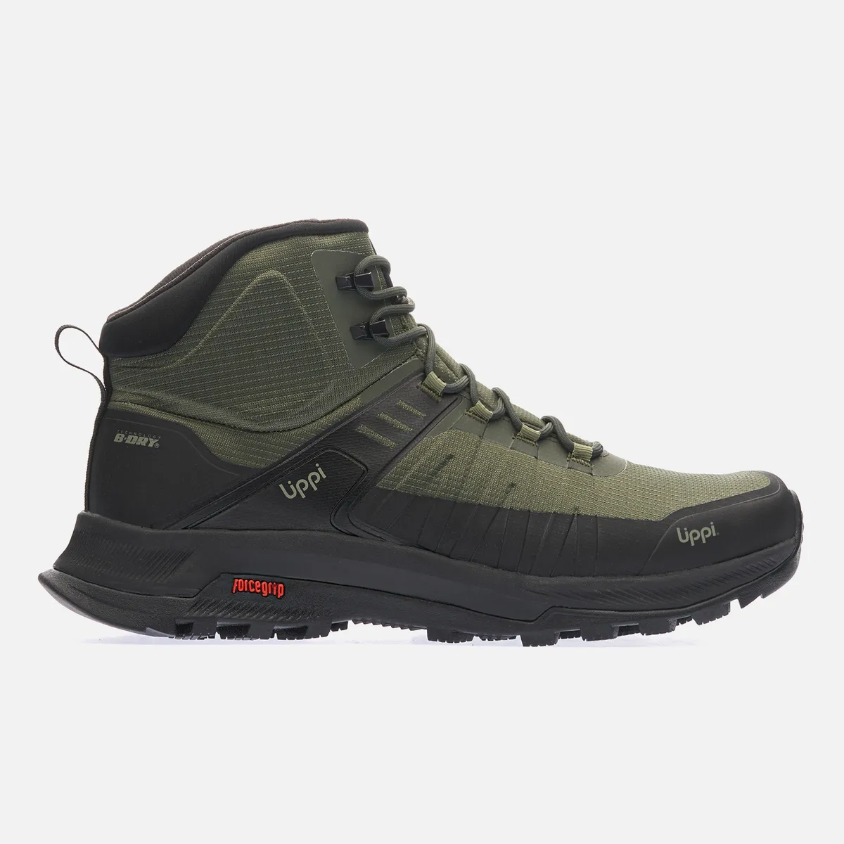 LIPPI - Zapatilla Hombre Vulcano Iron Stone Mid B-dry Verde Musgo Lippi