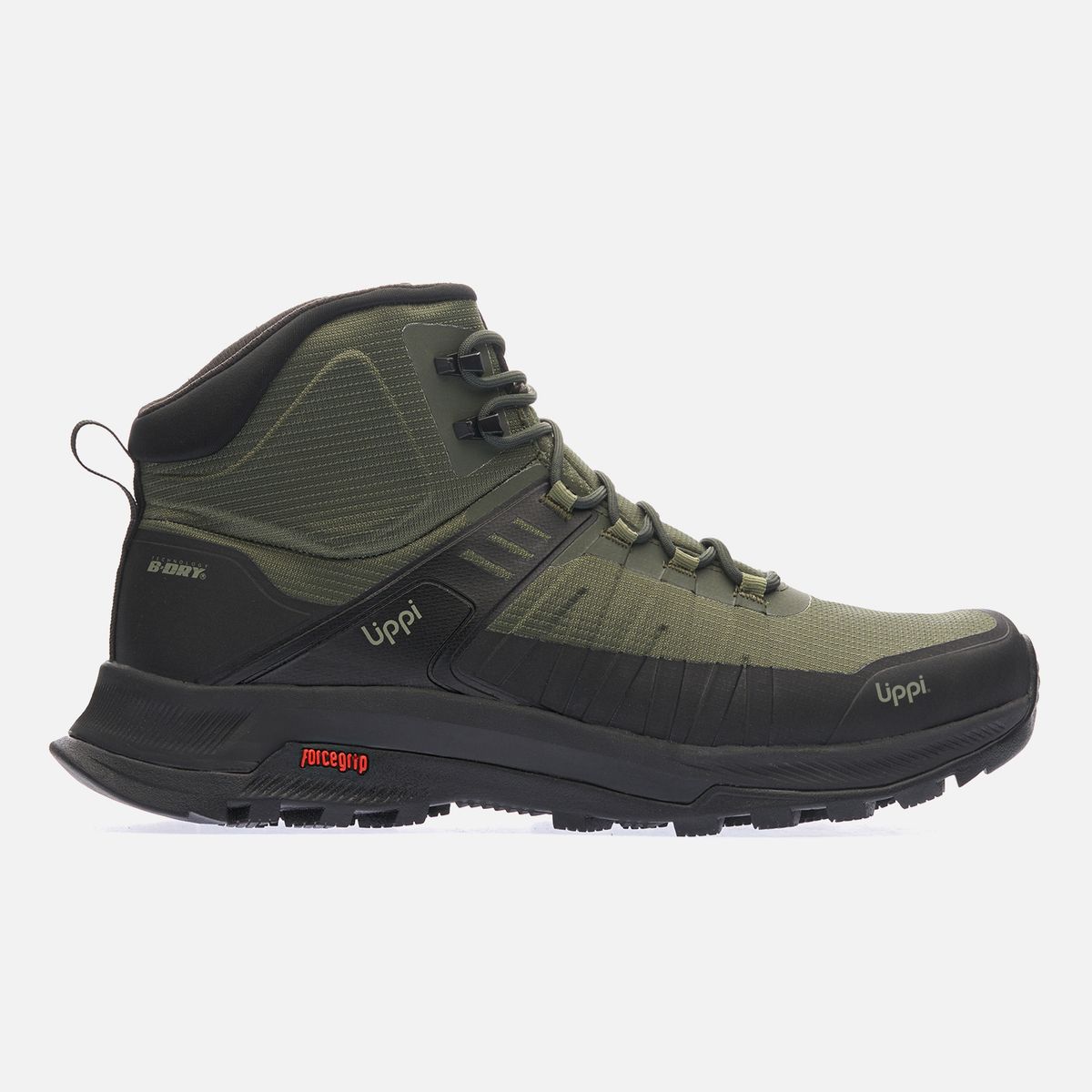LIPPI - Zapatilla Hombre Vulcano Iron Stone Mid B-dry Verde Musgo Lippi