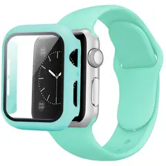 TECNOPALACE - Pack Correa Más Protector Vidrio Templado Para Apple Watch 44MM