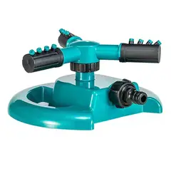 GENERICO - REGADOR GIRATORIO 360° CON BASE Y 3 ASPAS
