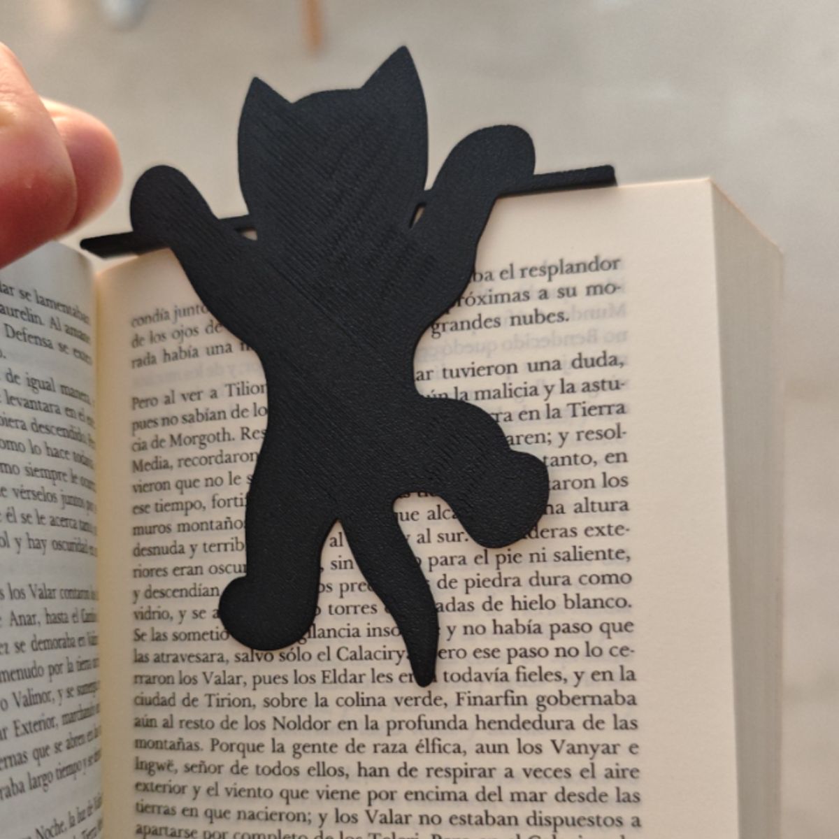 GENERICO - Marcapáginas- Gato Escalador