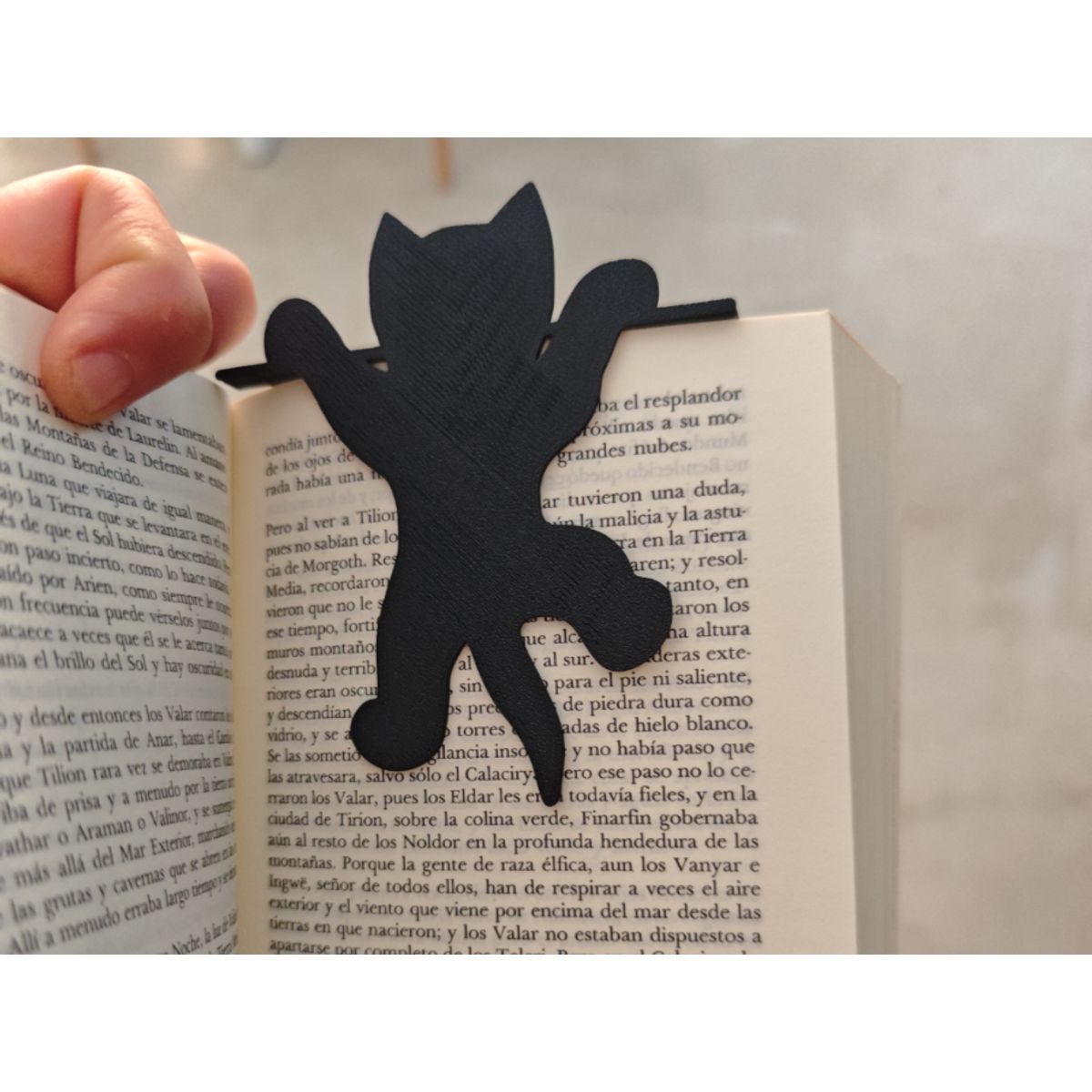 GENERICO - Marcapáginas- Gato Escalador