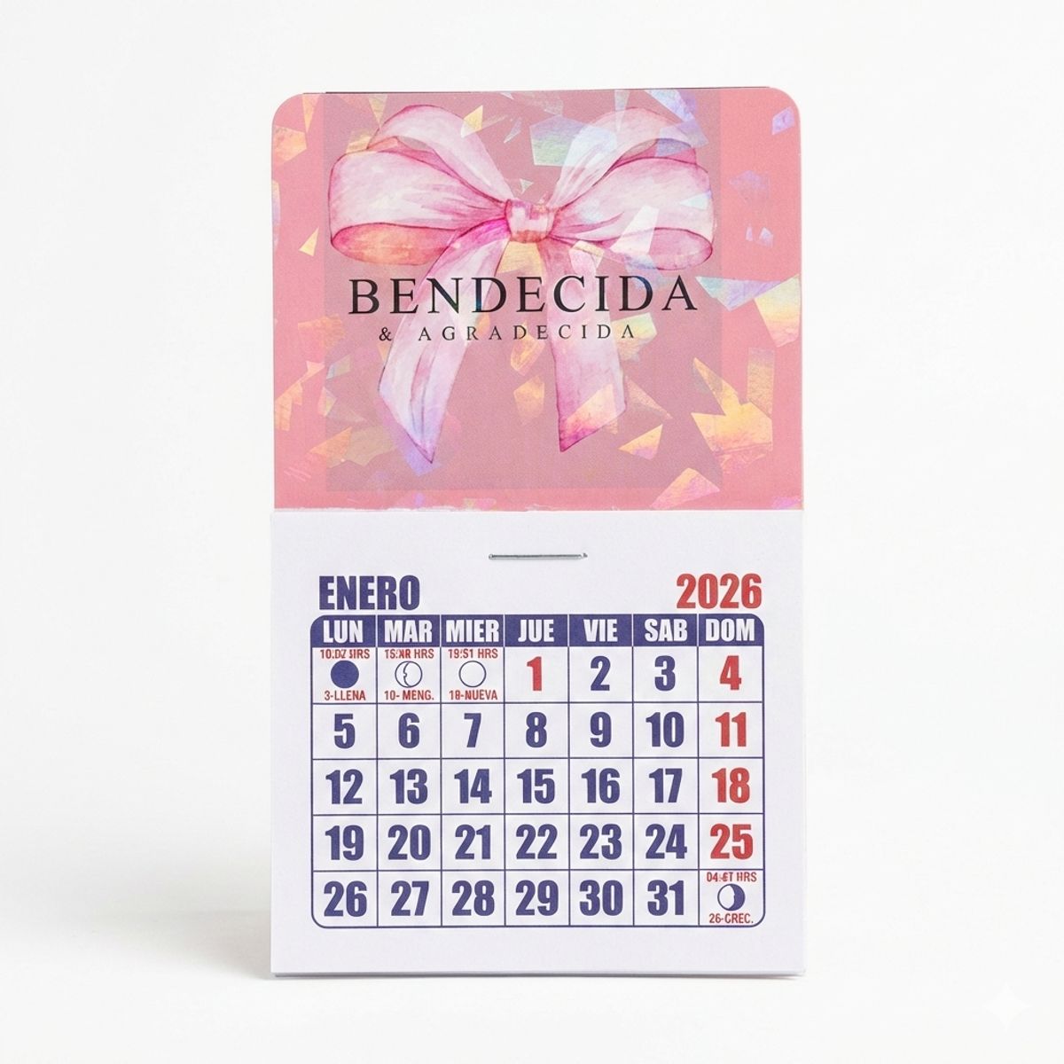 GENERICO - Calendario Imantado 2026 para Refrigerador – Diseño Inspirador