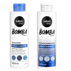 SALON LINE - Pack shampoo + Acondicionador SOS Bomba Original Crecimiento