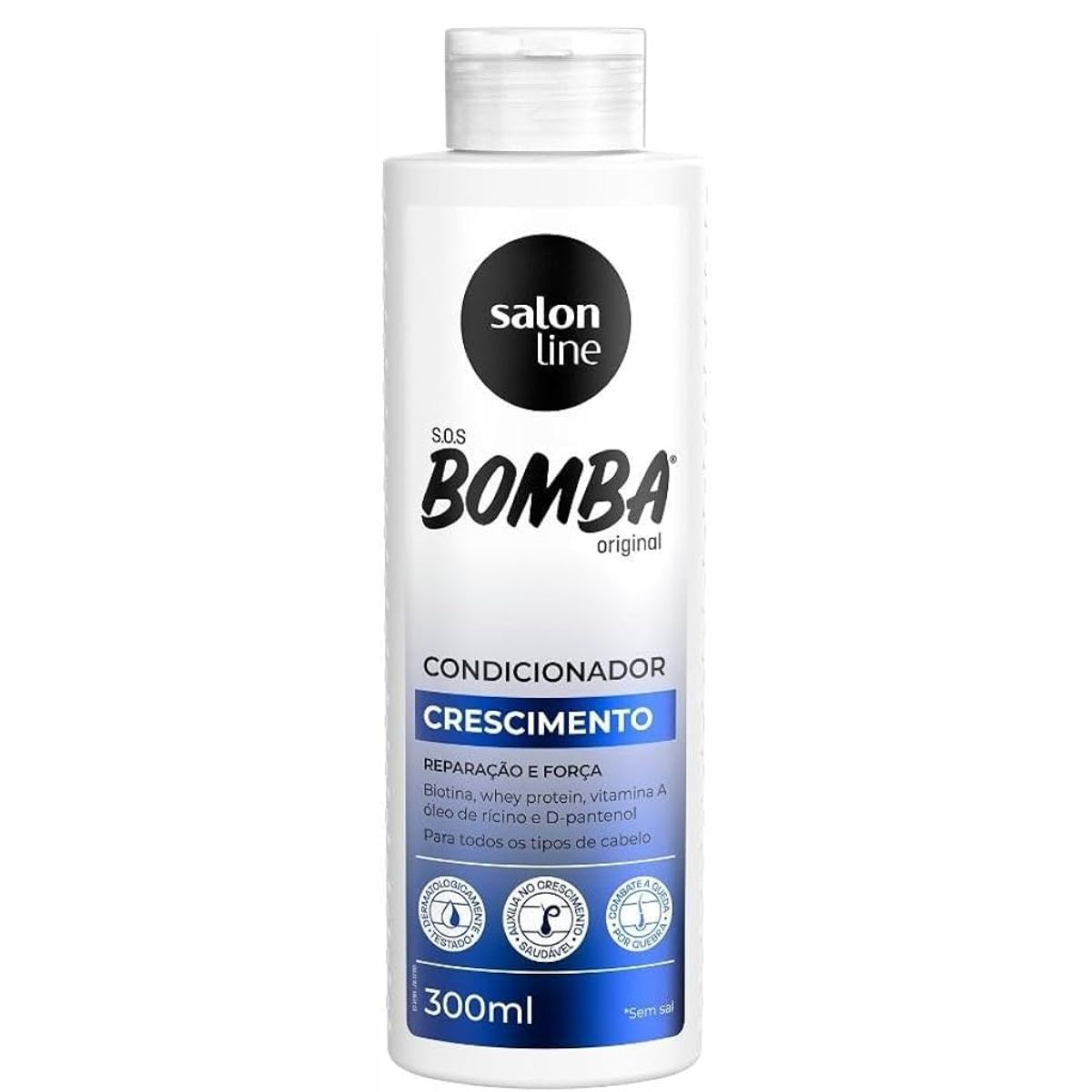 SALON LINE - Pack shampoo + Acondicionador SOS Bomba Original Crecimiento