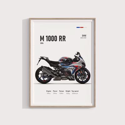 Imagen 2 del producto Cuadro BMW M 1000 RR 2024 - Motociclismo Deportivo + Marco