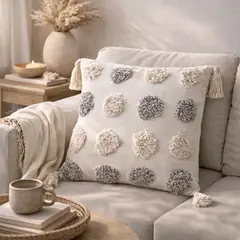COLETTE - Funda De Cojín Boho Circle 45 x 45