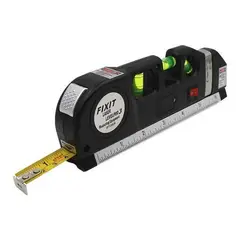GENERICO - Láser Nivel Herramienta Con Cinta Metálica De Medicion