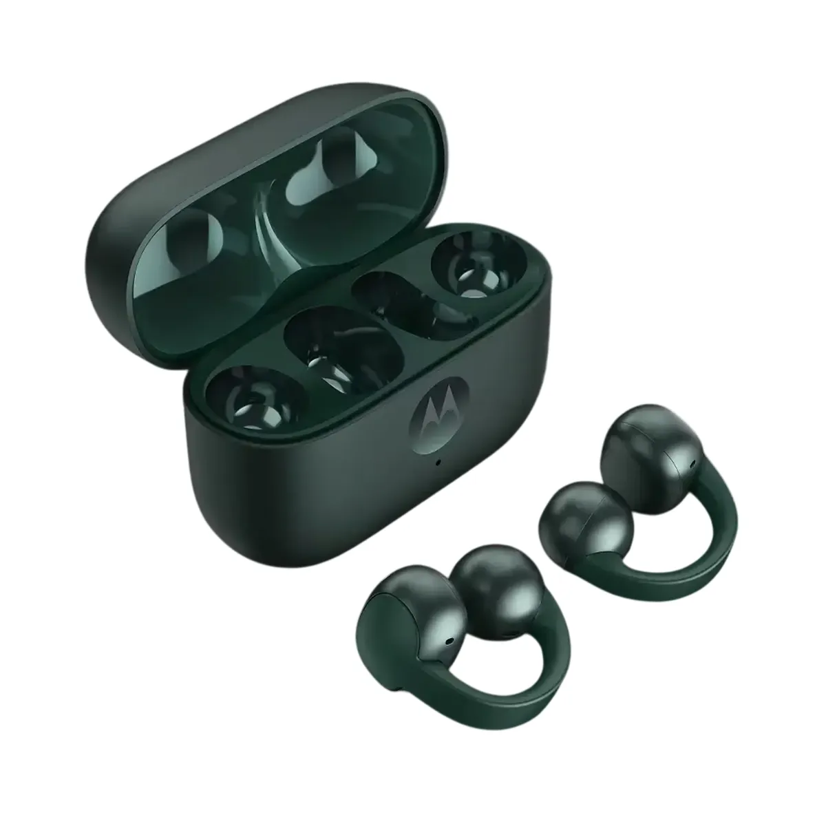 MOTOROLA - Motorola Moto Buds Loop Audifonos Inalámbricos, Sonido Nítido y Batería Prolongada, Color Verde