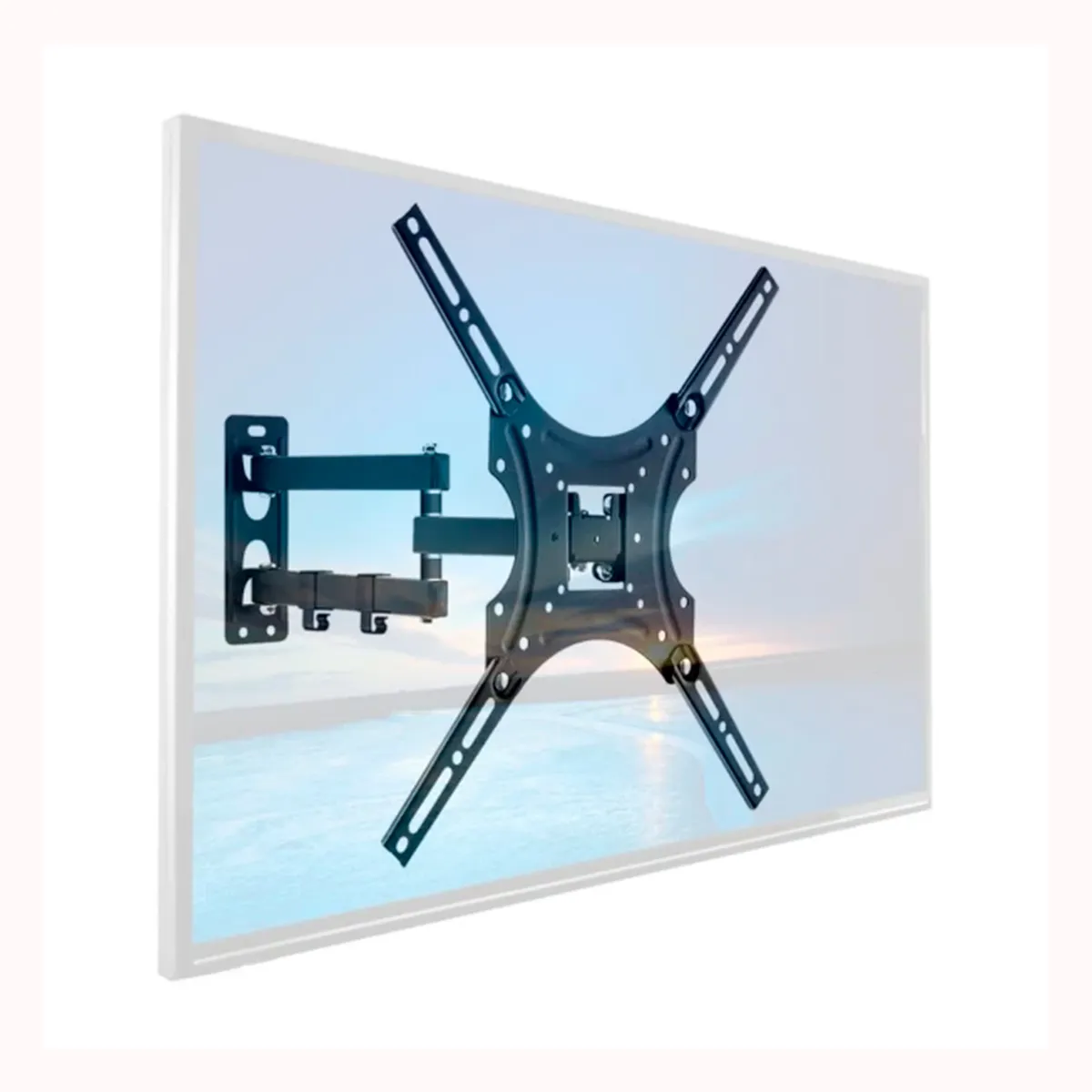 GENERICO - Soporte Tv, Lcd, Led con brazo para muro hasta 46 Pulgadas