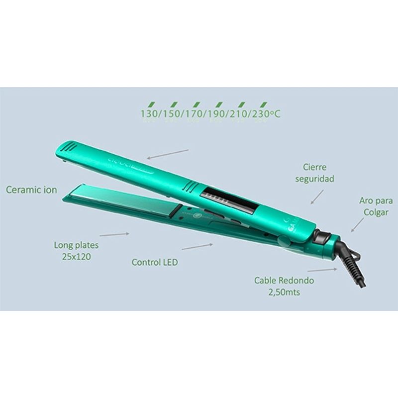 GAMA Alisador GAMA Elegance LED Aqua Therapy