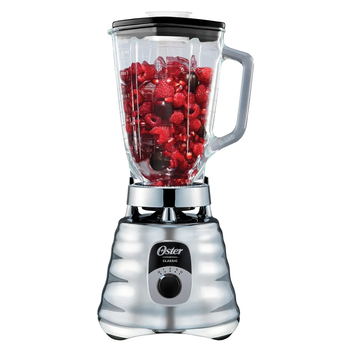 OSTER - Licuadora Clásica Cromada con Perilla BLST4655-052 Oster