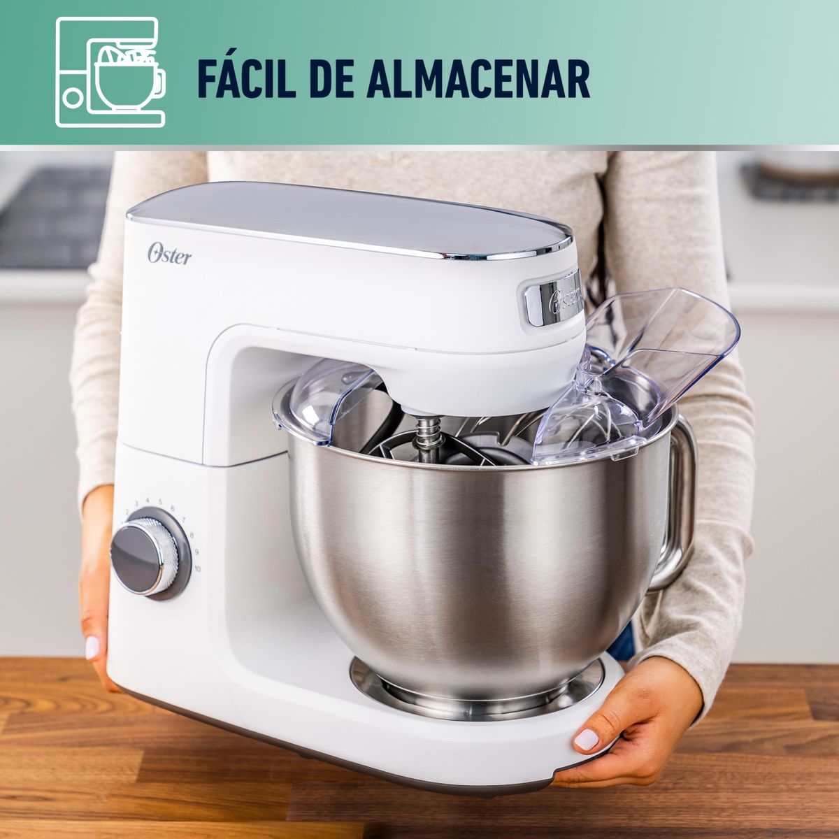 OSTER - Batidora Pedestal Fpstsmpl3W-052 Oster