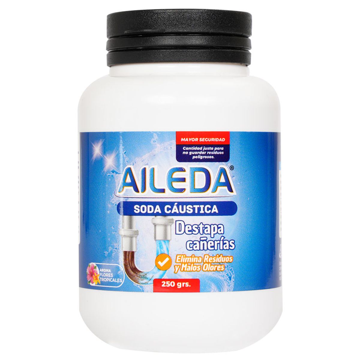 AILEDA - Limpiador De Drenaje Aileda Destapador Fregadero 250 Grs