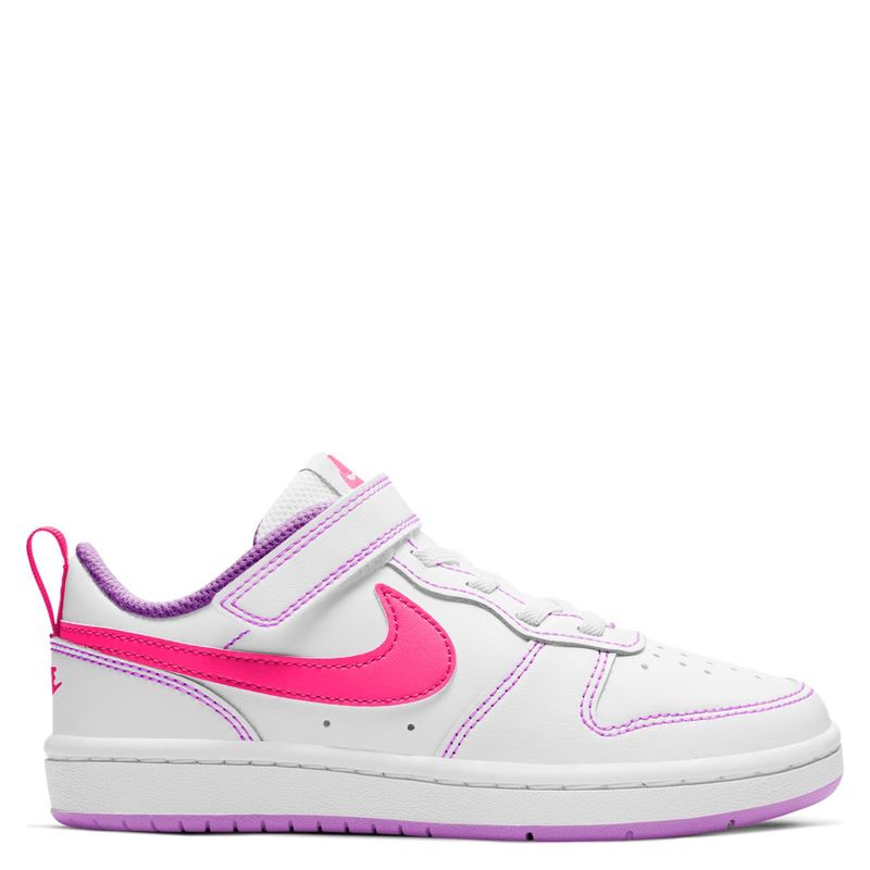 NIKE - Court Borough Low 2 Zapatilla Urbana Niña Blanca