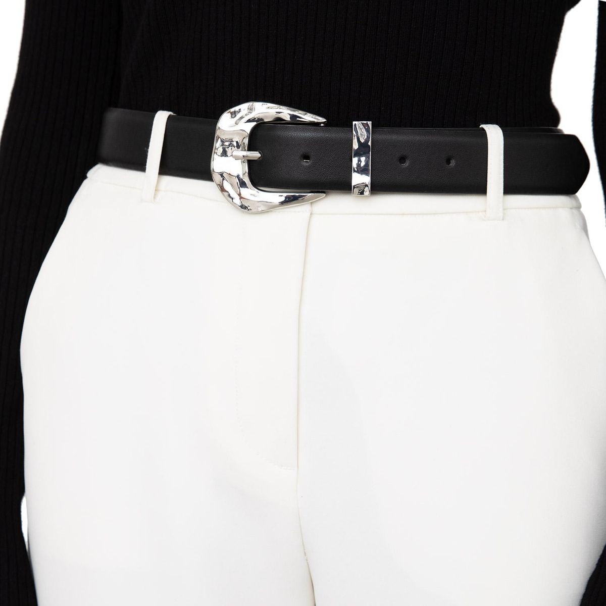 GACEL - Cinturon mujer Gacel negro