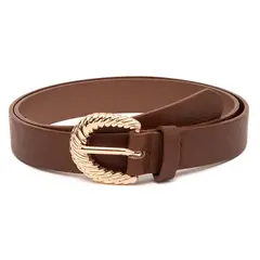 GACEL - Cinturon - ancho 25mm - - Chocolate