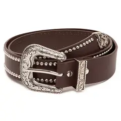 GACEL - Cinturon - ancho 35mm - - Chocolate