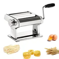 ATURE - Máquina Manual De Estirar Masa 9 Niveles Acero Inoxidable