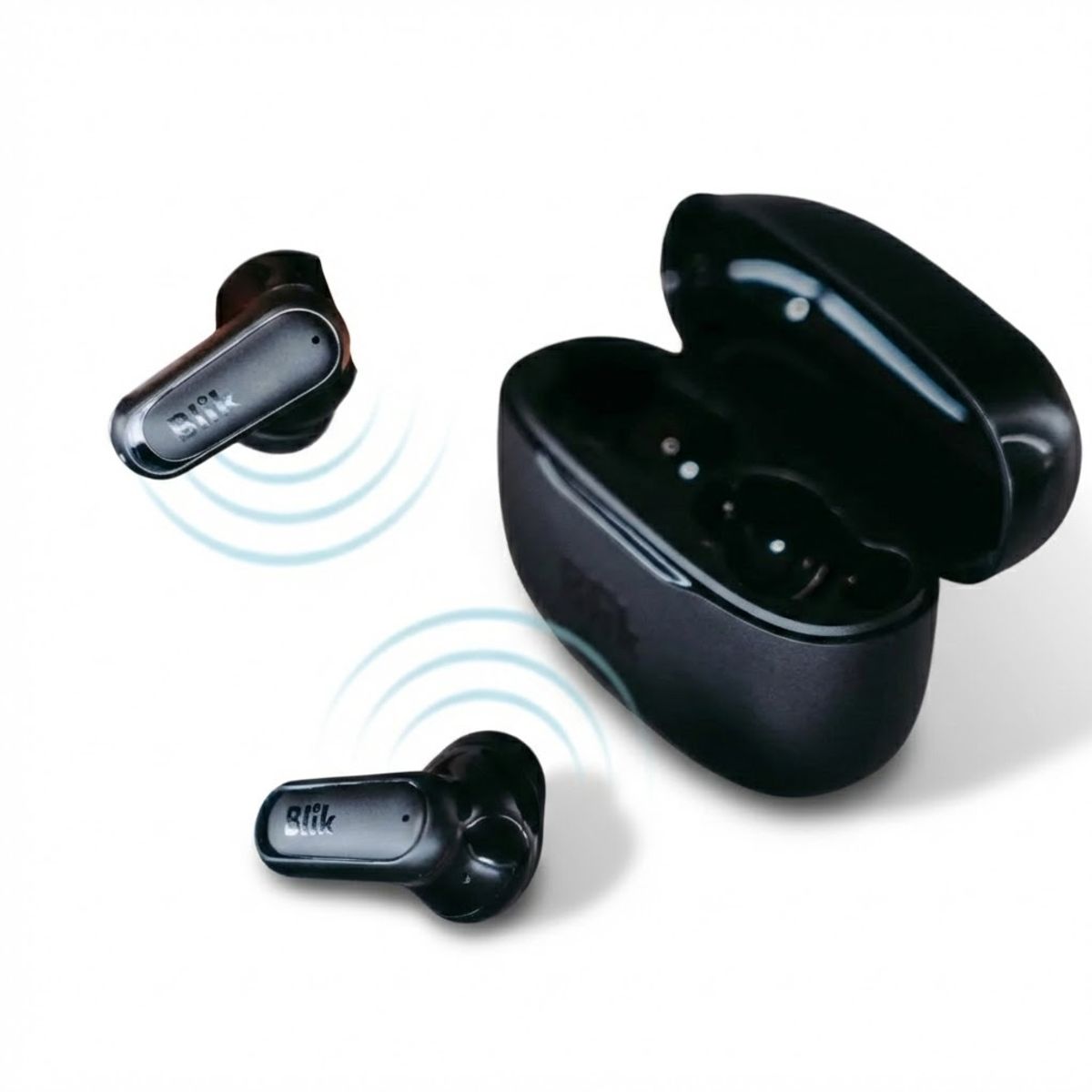 BLIK - Audifonos Bluetooth Inalámbricos Blik Air500 Negro 30 hrs