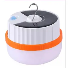 GENERICO - Ampolleta Lámpara Solar Portátil Camping Emergencia Gancho