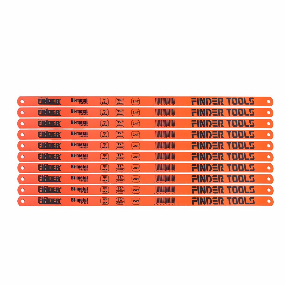 DALI - SET DE HOJAS PARA SERRUCHO MANUAL 10 PCS 12×300MM 191575