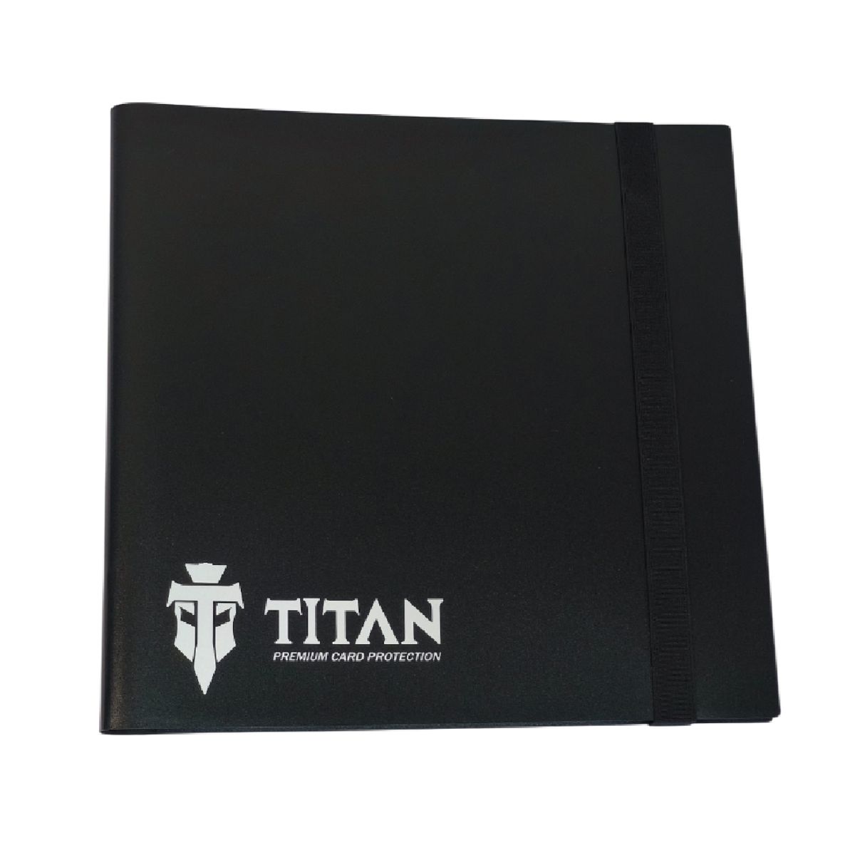 GENERICO - Carpeta TCG Titan Pro Negra 12 Bolsillos 480 cartas