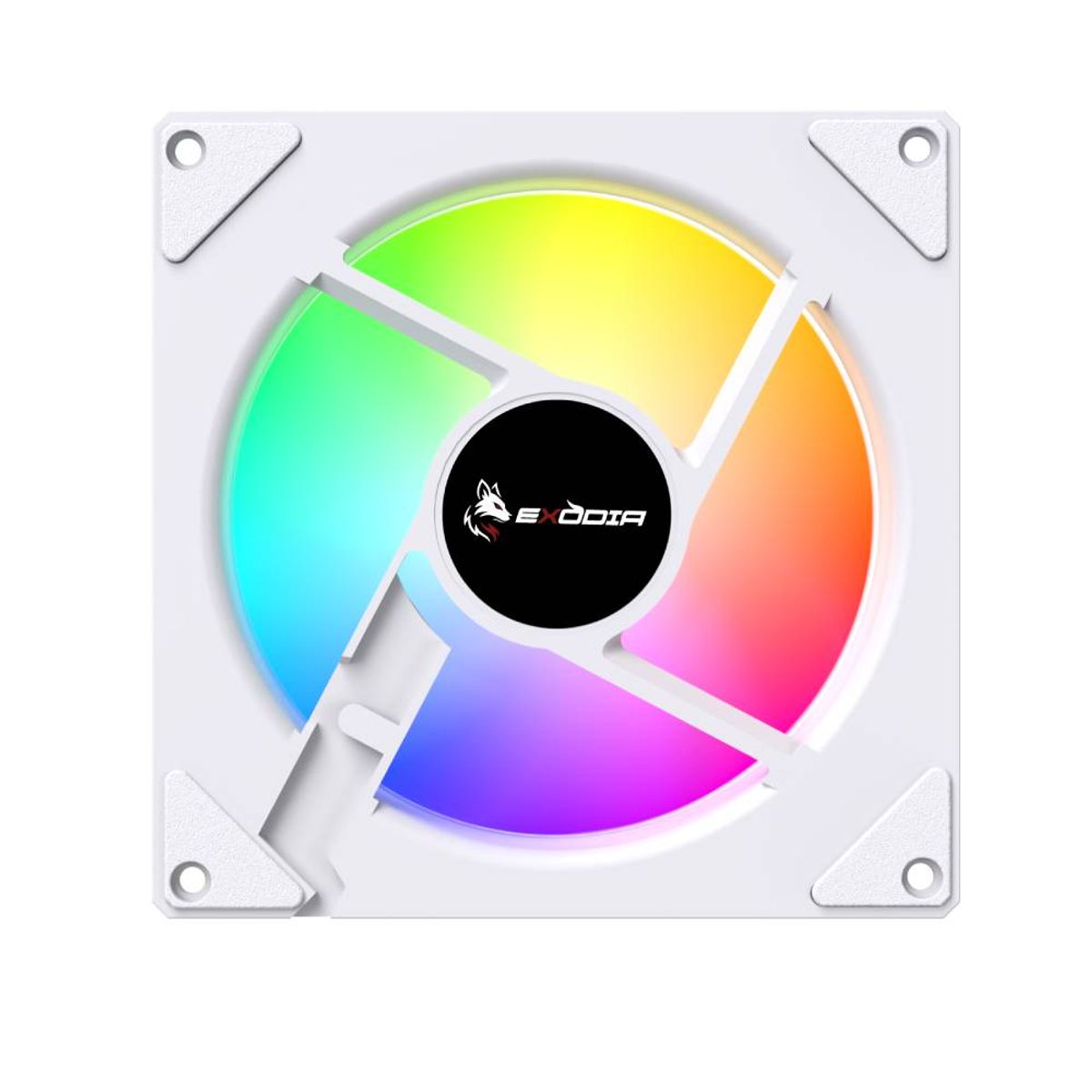 GENERICO - Ventilador Exodia ARGB Blanco 120mm