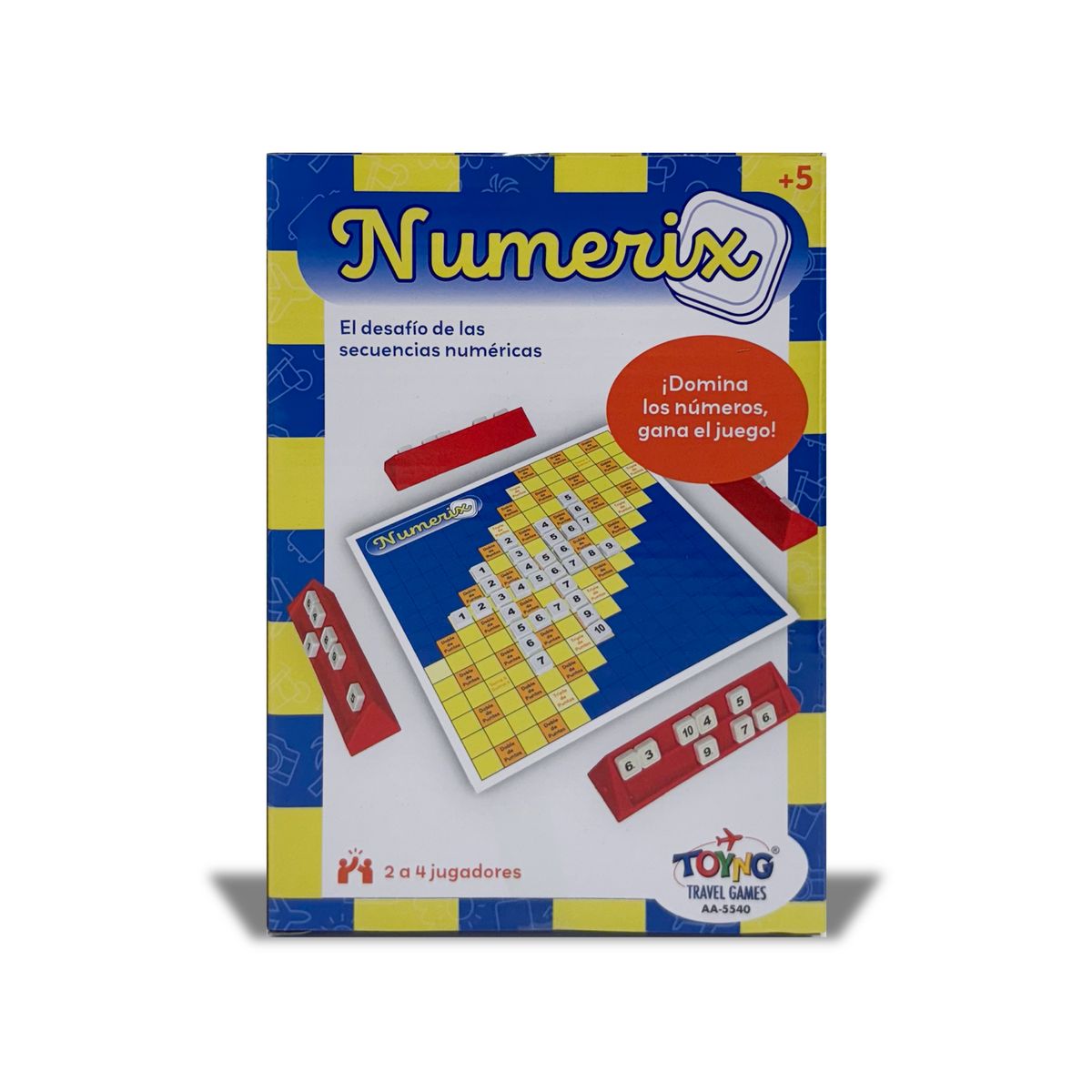 TOYNG - Juego de Mesa Travel Game Numerix – Toyng