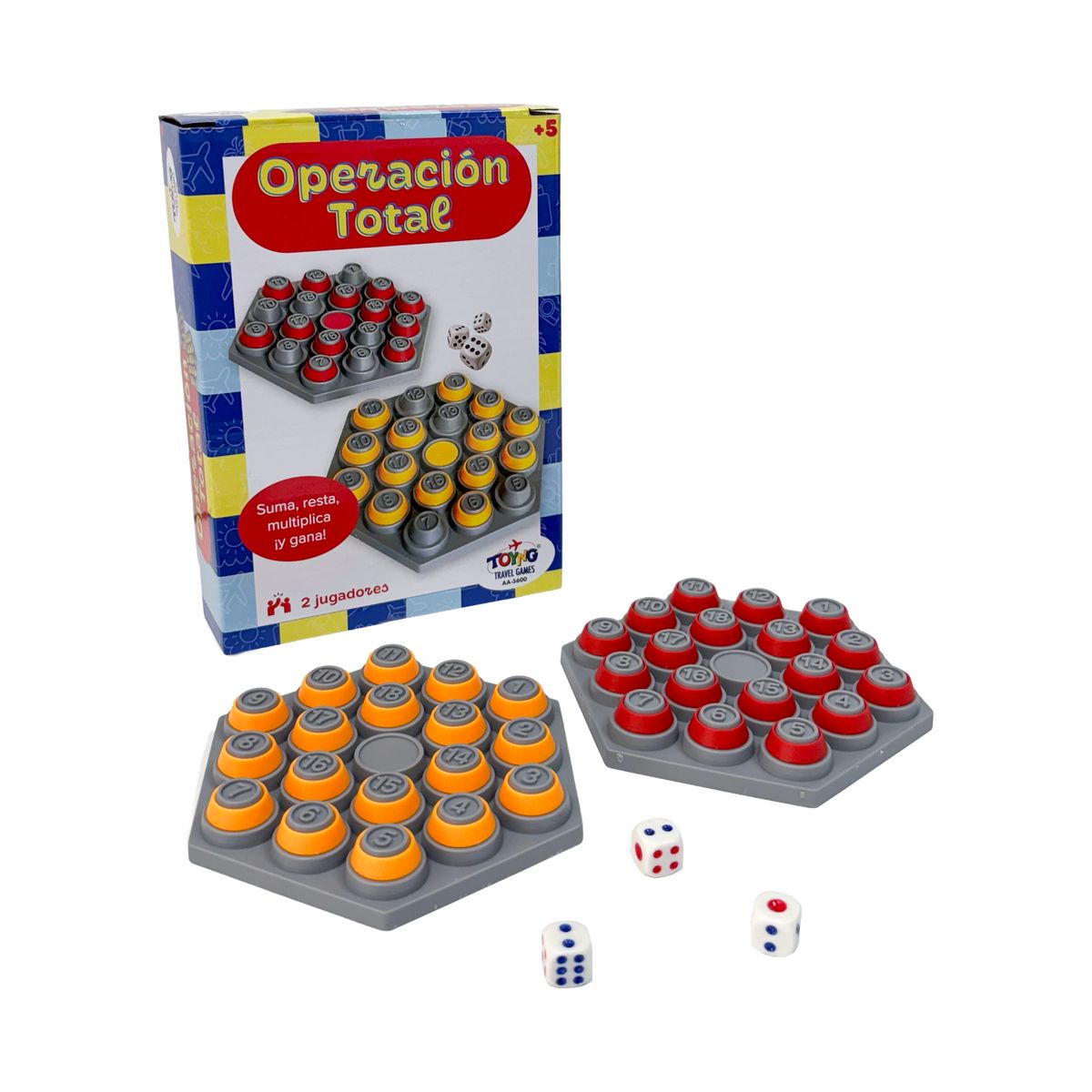 TOYNG - Juego de Mesa Travel Game Operación Total – Toyng