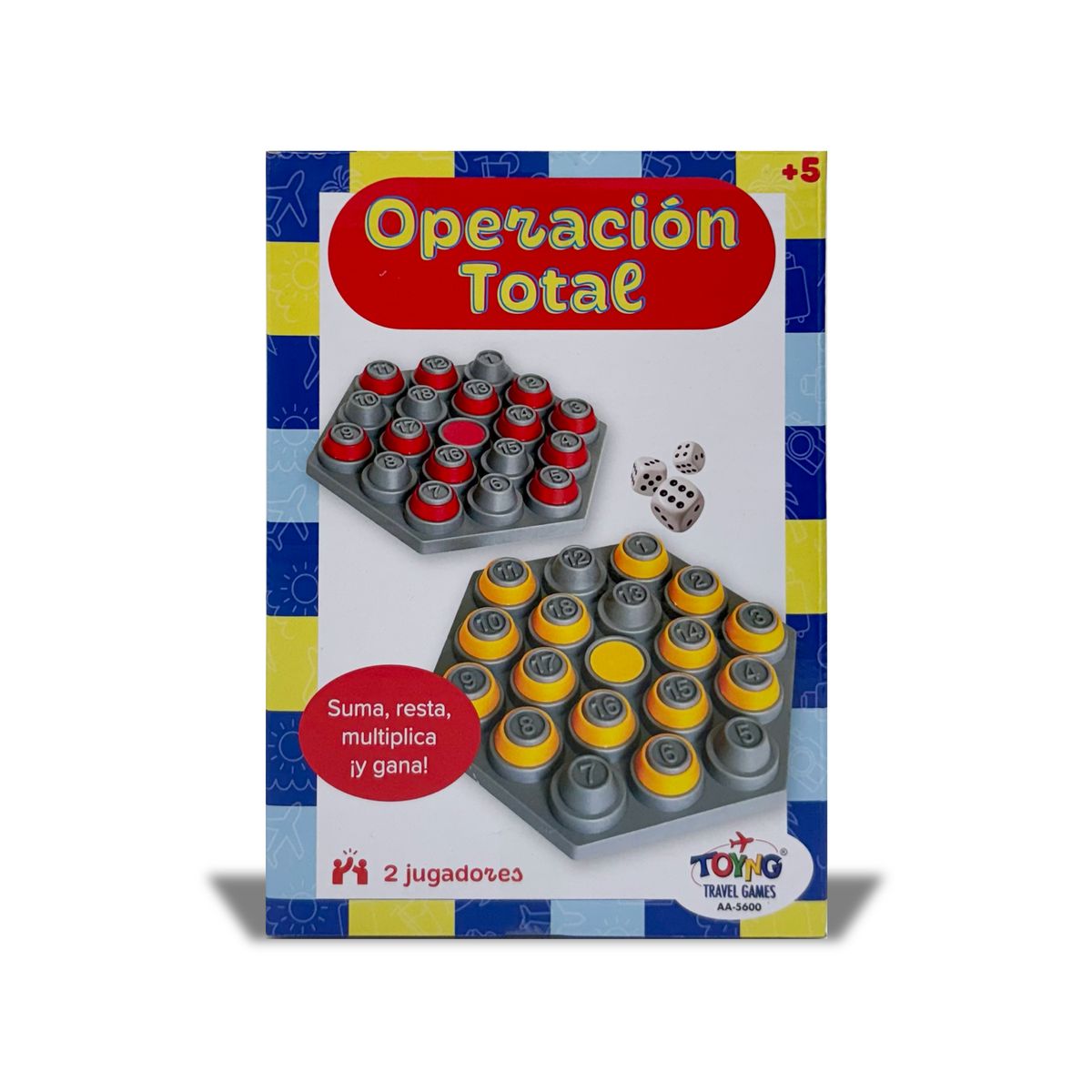 TOYNG - Juego de Mesa Travel Game Operación Total – Toyng