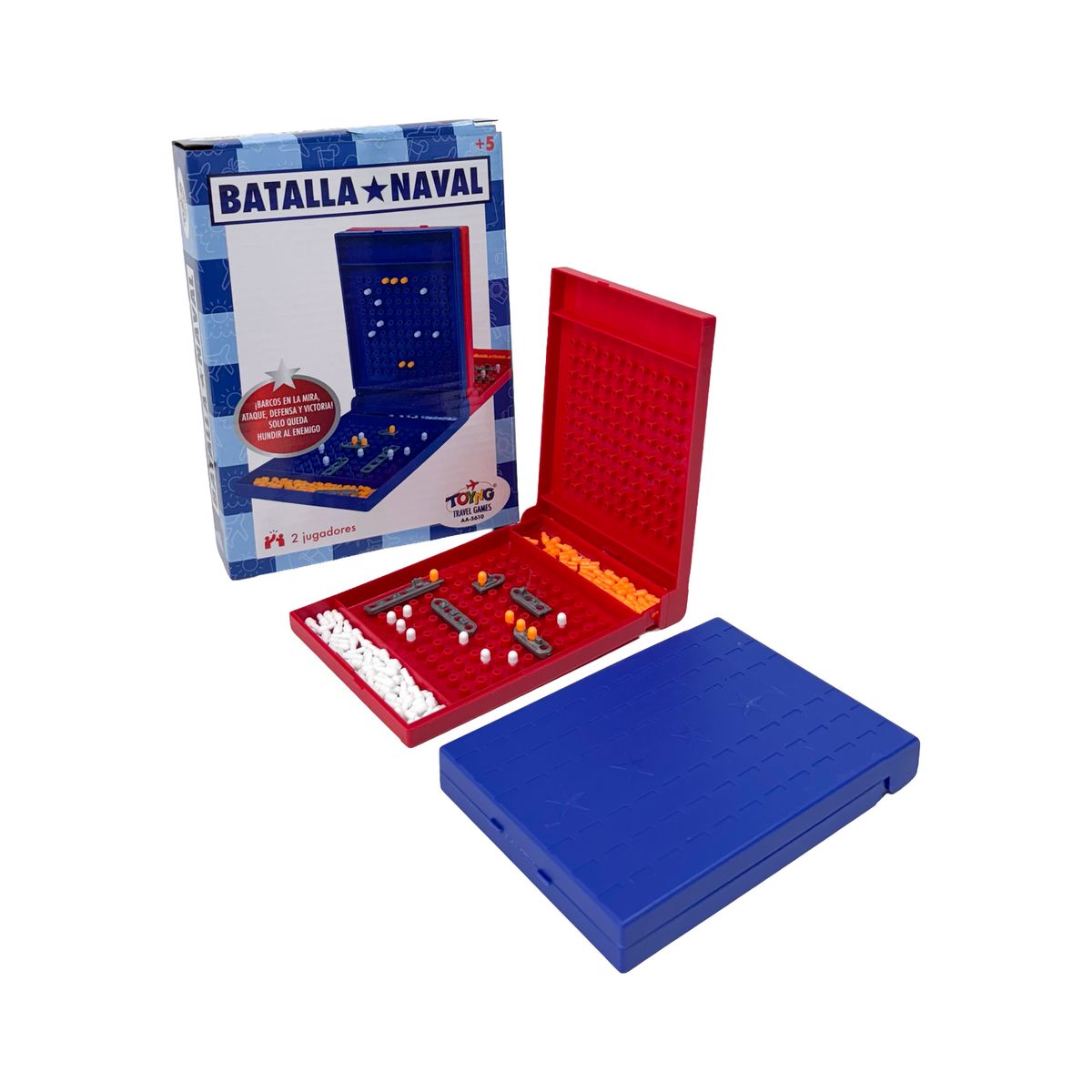 TOYNG - Juego de Mesa Travel Game Batalla Naval – Toyng