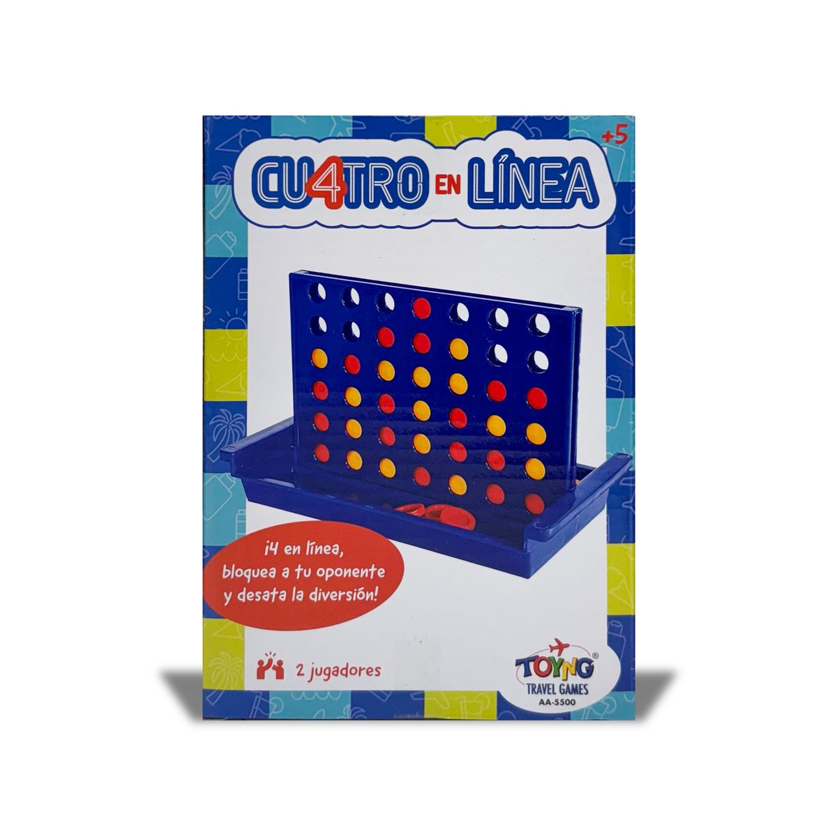 TOYNG - Juego de Mesa Travel Game 4 línea – Toyng