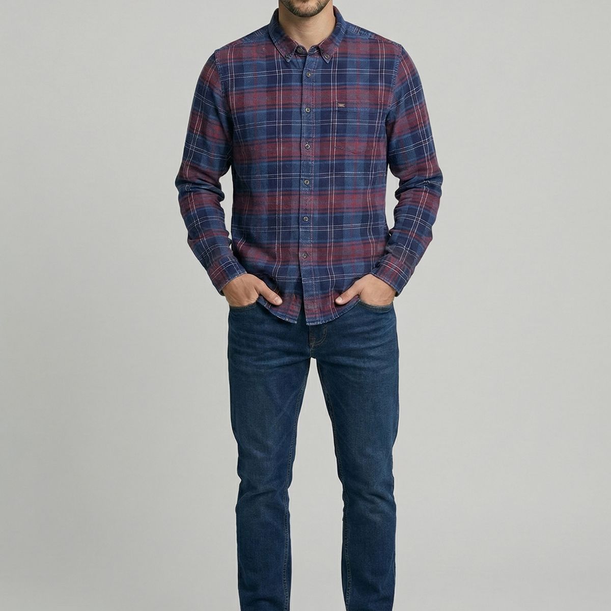 FEROUCH - Camisa Cleveland Navy Ferouch
