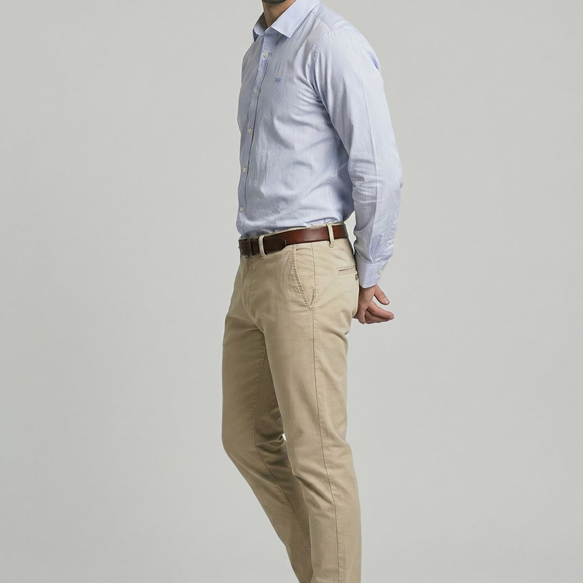 FEROUCH - Camisa Smart Casual Calabasas Sky Ferouch