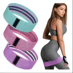 GENERICO - Bandas Elásticas Ligas De Resistencia Ejercicio Gym Color Verde Clarolilarosa