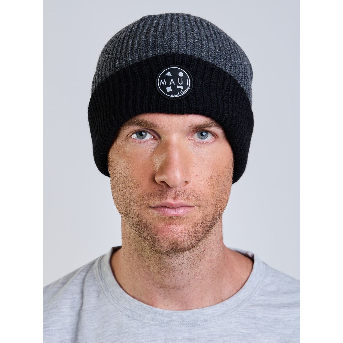 MAUI AND SONS - Gorro Bluzen Negro Hombre Maui And Sons