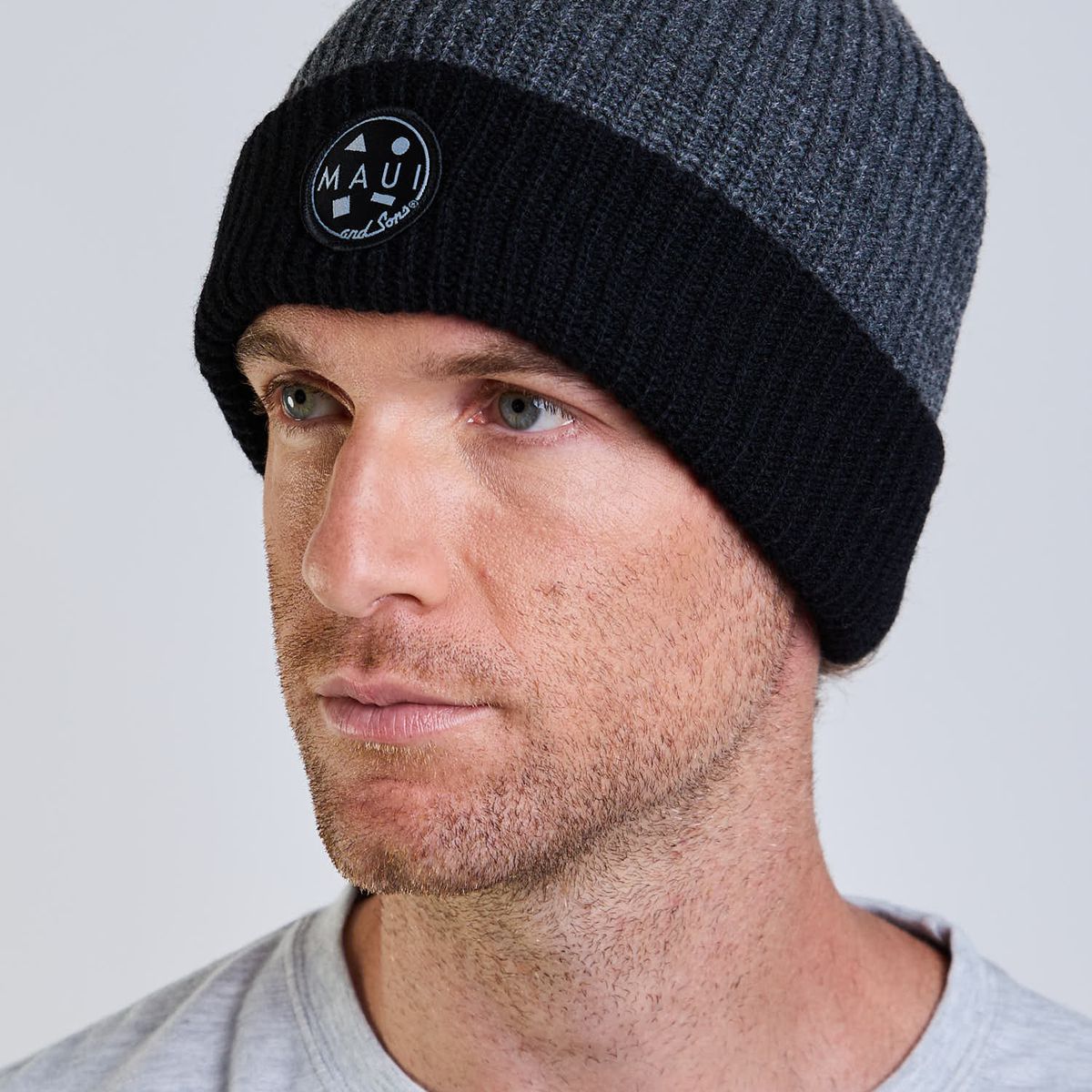 MAUI AND SONS - Gorro Bluzen Negro Hombre Maui And Sons