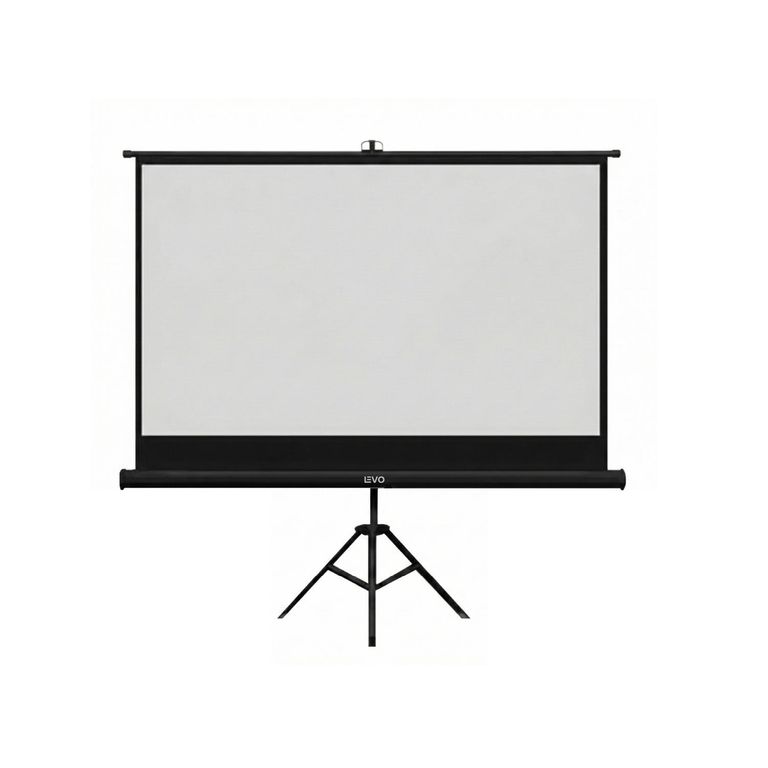 Telon Proyector 80 pulgadas 165 x 125 cm Negro