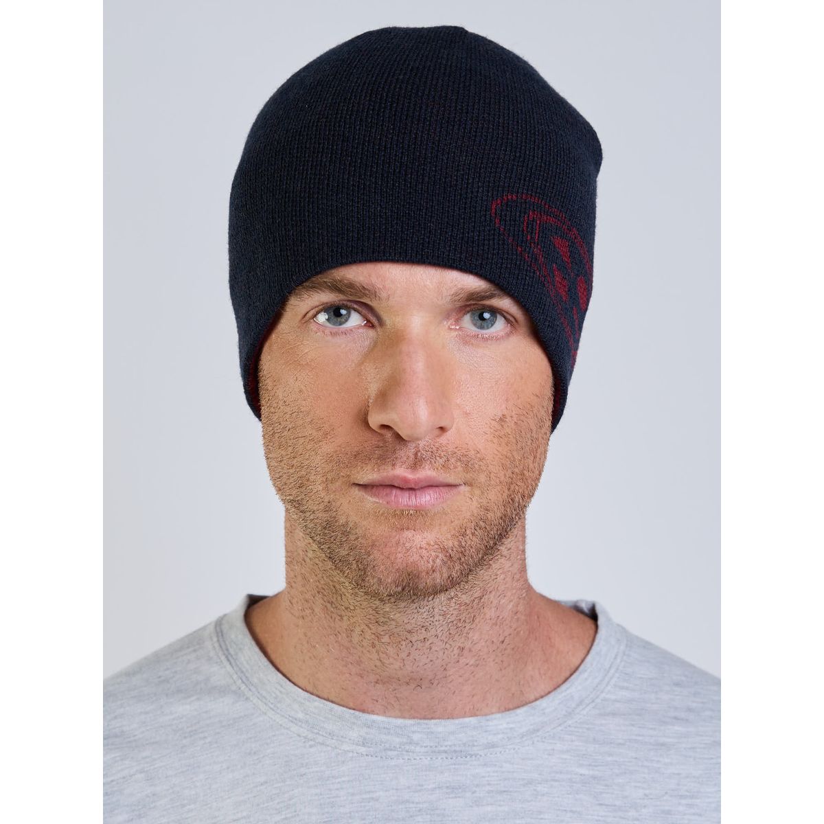 MAUI AND SONS - Gorro Oval Retro Azul Hombre Maui And Sons