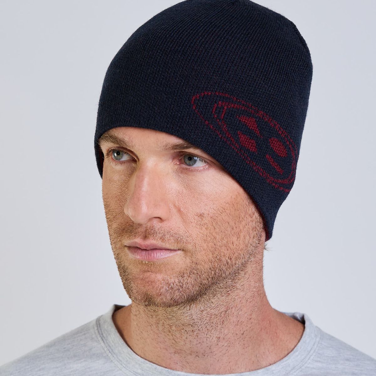 MAUI AND SONS - Gorro Oval Retro Azul Hombre Maui And Sons