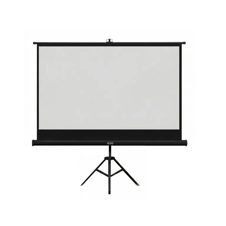LEVO Telón Proyector 100 pulgadas 200 x 150 cm Negro