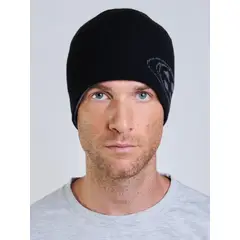 MAUI AND SONS - Gorro Oval Retro Negro Hombre