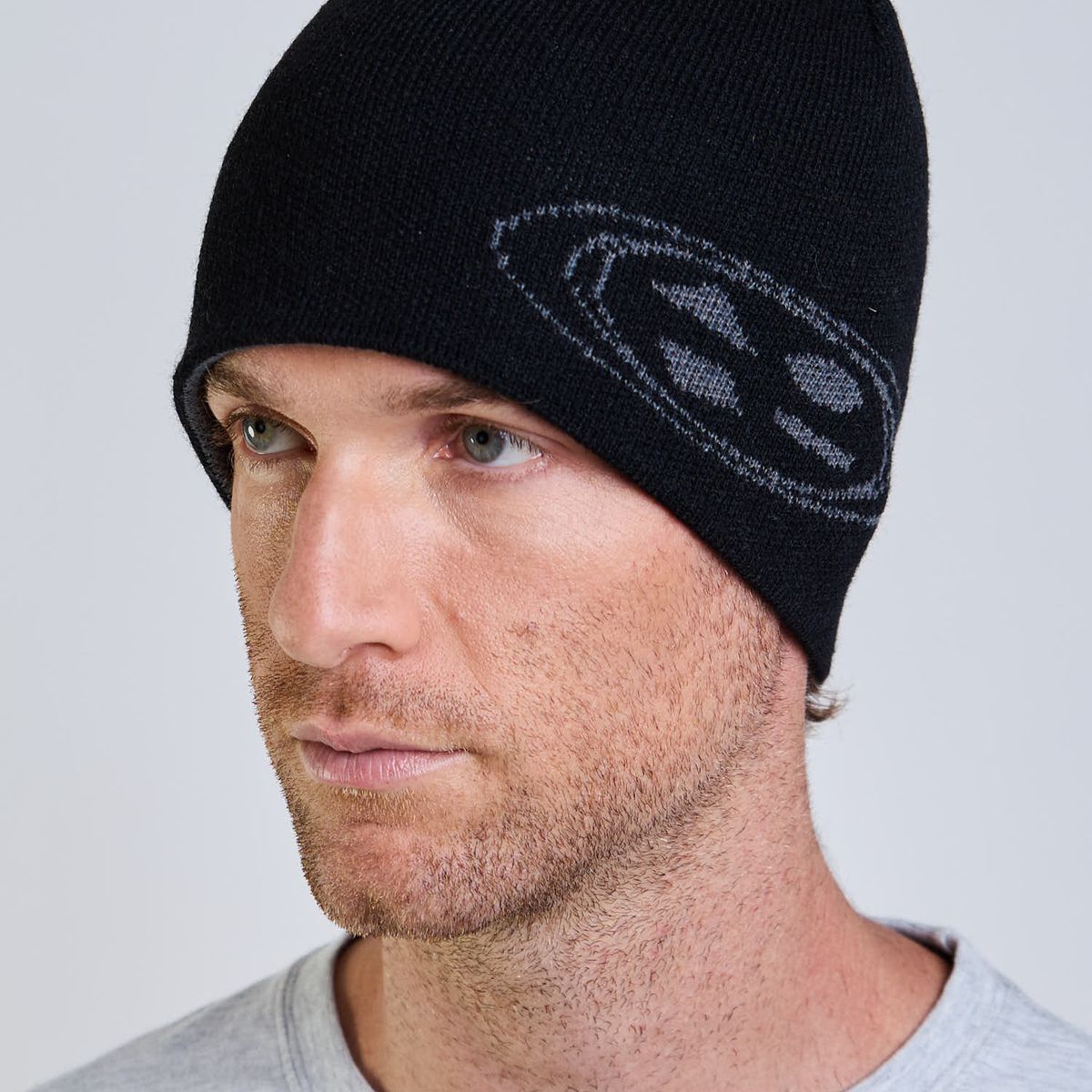 MAUI AND SONS - Gorro Oval Retro Negro Hombre Maui And Sons
