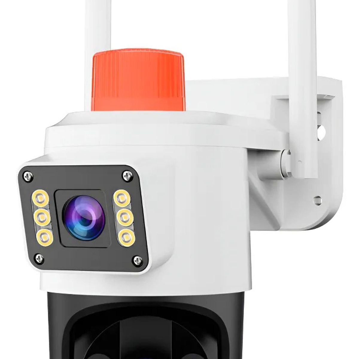 GENERICO - Cámara De Seguridad Dual Jortan 5g App Yoose 2 Antena Blanco